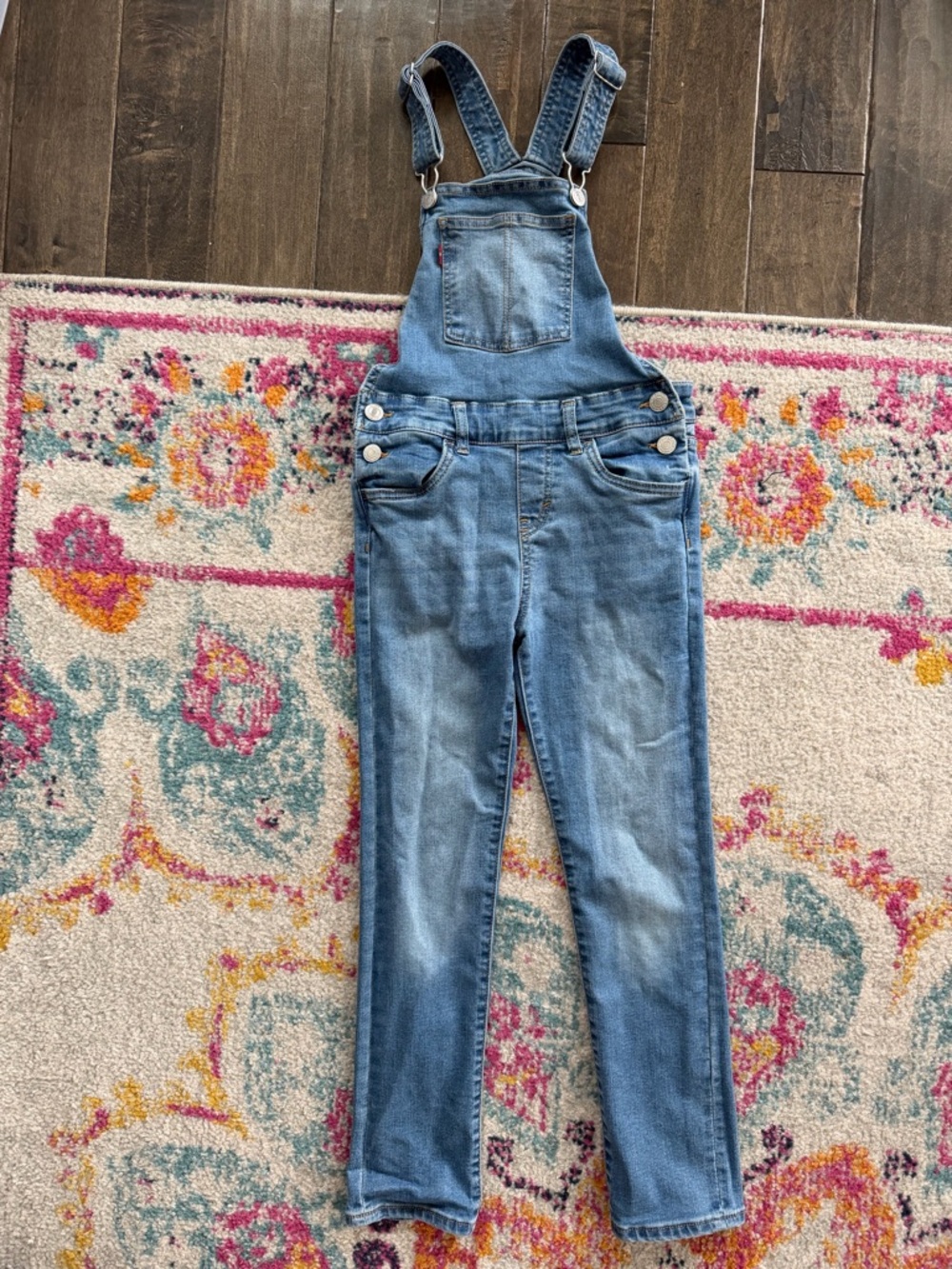 Levi Light Blue Denim Kids Overalls